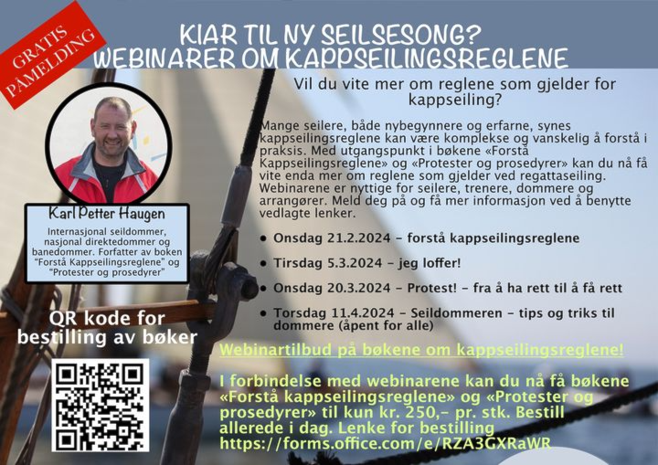 Er du klar til seilsesongen 2024?